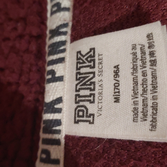 Victoria Secret PINK Sherpa Jacket Size M - Picture 3 of 3
